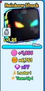 Bubble Gum Simulator INFINITY Shiny Rainbow Shock