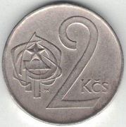 Czechosłowacja 2 korony 1986 24 mm nr 3