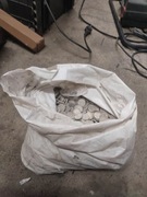 Monety aluminiowe polskie znalezione w zlomie