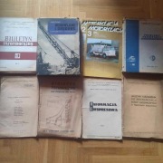 Biuletyny, książki , czasopisma  Prl 1955-1985