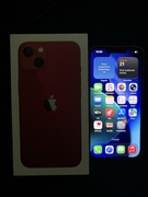 Iphone 13 red 128gb stan idealny 