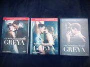 50 twarzy Greya rozszerzona wersja książki z filmami 3 części