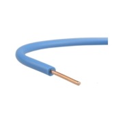 Przewód drut DY 1,5mm H07V-U 450/750V niebieski bębenek 500metrów