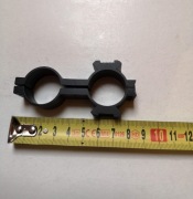 Montaż na lunete 25mm podwójny na laser RIS