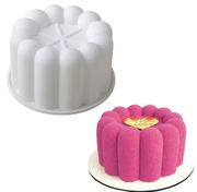 Kształt KWIATU forma silikonowa 12.3*7 do BENTO Ciast Pieczenia Musów 