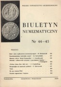 Biuletyn Numizmatyczny 44-45/1969
