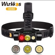 Latarka czołowa mocna Wurkkos HD50 + aku.21700/ 4000lm/ USB C/ 90CRI