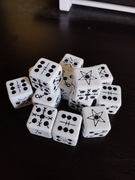 Kostki do gry inspirowane Cult of the Lamb – druk 3D