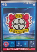 PANINI CHAMPIONS LEAGUE 2014/15 KARTA LOGO BAYER LEVERKUSEN 