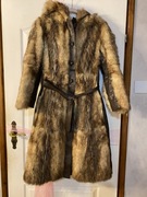 Luksusowy damski płaszcz naturalne futro – Dania