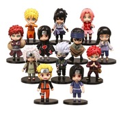 Zestaw 12 szt Figurek Anime Manga Naruto