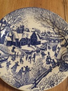 Patera Świąteczna na pierniczki - lodowisko