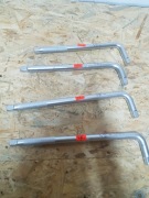  pokrętło 3/4' w kształcie litery  L 40/45 długość