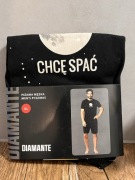 Świetna piżama męska Diamante CHCĘ SPAĆ XL nowa prezent