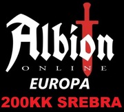 ALBION ONLINE 200KK SILVER SREBRO 200 MILIONÓW SREBRA EU EUROPA
