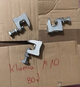 Klamra nośna do dźwigarów ścisk M10 kowadełko 