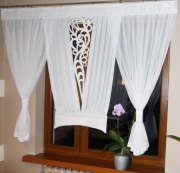 Firany z ekranem do wyboru