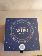 5 euro Francja 2025 znaki zodiaku kompletny zestaw 12 monet z pudełkiem 