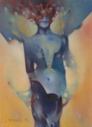 MARIUSZ KONCZALSKI obraz olejny portret KSIĄŻĘ 