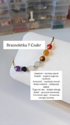 Bransoletka siedem czakr - kamienie naturalne amulet talizman handmade