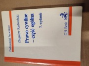 PRAWO CYWILNE - CZĘŚĆ OGÓLNA - RADWAŃSKI [K269]