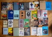 Zestaw 34 książek: Krajewski, Coelho, Clarkson, Stara Baśń, PRL, Mix