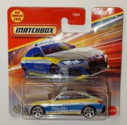 2023 BMW i4 Police sedan Matchbox