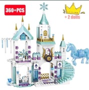 Kraina lodu zamek z klocków PROMOCJA