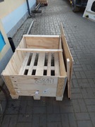 Skrzynka drewniana 116x76x39,5 paleta sklejka