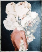 OBRAZ malowany po numerach KWIATY i WAZON IPICASSO 40x50 cm