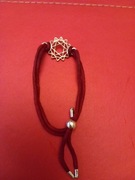 Bransoletka czerwona sznurek