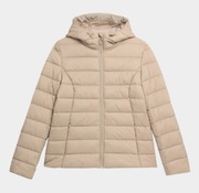 OKAZJA 4F Outhorn Nowa damska kurtka puchowa kremowa - S