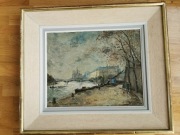 Paryż obraz olejny. Malarz aukcyjny Georges Dominique Rouault 