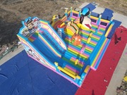 Zjeżdżalnia dmuchana park rozrywki 15mx11m