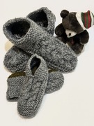Kapcie domowe cieplutkie Handmade Unisex