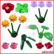 LEGO 4728 93081 6255 3741 4727 33291 30176 KWIATEK LIŚCIE ŁODYGA - 16 elem