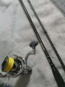 WYSOKIEJ KLASY zestaw wędkarski spinningowy SAVAGE GEAR SHIMANO