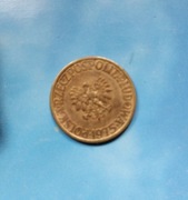 5zł 1975r prl Moś, śred. 24mm, waga 5g, 