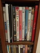 Płyty CD z muzyką i filmami DVD