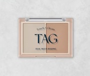 Paleta do konturowania TAG Dual Multi Shading 02 Mono Cool
