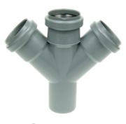 Czwórnik kanalizacyjny 110x110x45 stopni