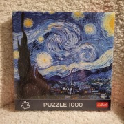 Puzzle 1000 el Gwiaździsta Noc Vincent van Gogh Trefl