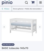 Łóżko dziecięce Pinio