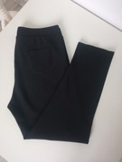 Czarne elastyczne spodnie damskie r 5XL/50 pas 90-110cm