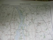 Mapa topograficzna 1:50 000 N-34-121-B Piotrków Kujawski 