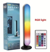 dekoracyjna lampa LED reagująca na dźwięk i rytm muzyki RGB
