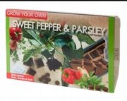 Nasiona papryki pietruszki Zestaw do uprawy roślin mini ogródek doniczki