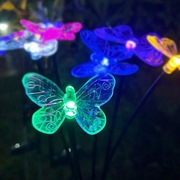 Lampa solarna wbijana oświetlenie do ogrodu 