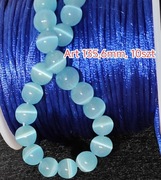 Naturalny kamień księżycowy Koraliki Do Tworzenia Biżuterii