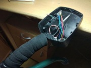 Fisher F75 LTD Teknetics T2 mocowanie wyświetlacza